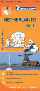 Michelin Regional Map - 531-Noord-Nederland/Pays-Bas Nord