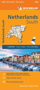 Michelin Regional Map - 532-Zuid-Nederland/Pays-Bas Sud