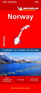 Michelin National Map - 752-Norway