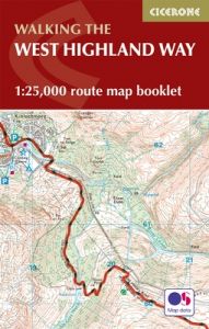 Cicerone - National Trail Map Booklet - West Highland Way (MB)