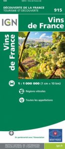 IGN Discovery Of France - Wines & Vineyards Of France map (915)