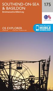 OS Explorer - 175 - Southend-on-Sea & Basildon