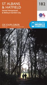 OS Explorer - 182 - St Albans & Hatfield