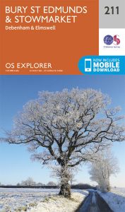 OS Explorer - 211 - Bury St Edmunds & Stowmarket