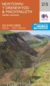OS Explorer - 215 - Newtown & Machynlleth