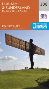 OS Explorer - 308 - Durham & Sunderland