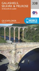 OS Explorer - 338 - Galashiels, Selkirk & Melrose