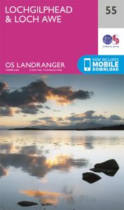 OS Landranger - 55 - Lochgilphead & Loch Awe