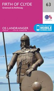 OS Landranger - 63 - Firth of Clyde, Greenock & Rothesay