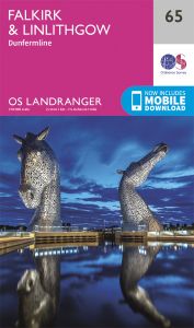 OS Landranger - 65 - Falkirk & Linlithgow, Dunfermline