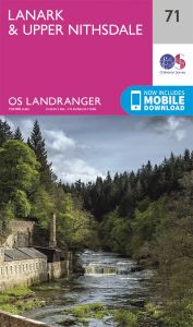 OS Landranger - 71 - Lanark & Upper Nithsdale