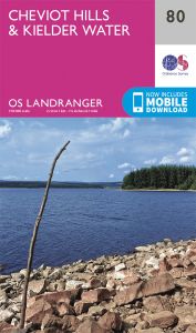 OS Landranger - 80 - Cheviot Hills & Kielder Water
