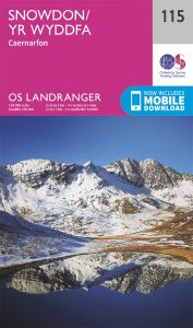 OS Landranger - 115 - Snowdon & Caernarfon