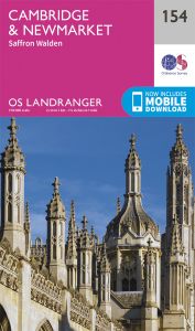OS Landranger - 154 - Cambridge & Newmarket, Saffron Walden