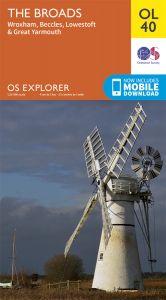 OS Explorer Leisure - OL40 - The Broads