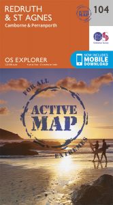 OS Explorer Active - 104 - Redruth & St Agnes