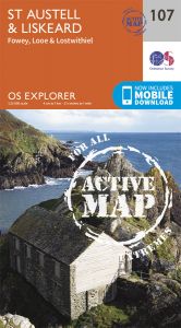 OS Explorer Active - 107 - St Austell & Liskeard