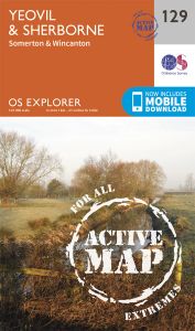 OS Explorer Active - 129 - Yeovil & Sherborne