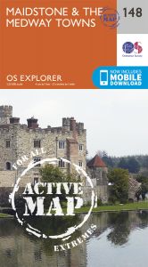 OS Explorer Active - 148 - Maidstone & the Medway Towns