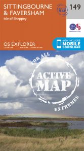 OS Explorer Active - 149 - Sittingbourne & Faversham