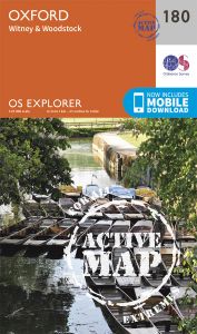 OS Explorer Active - 180 - Oxford