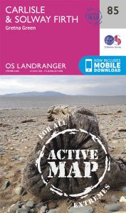 OS Landranger Active - 85 - Carlisle & Solway Firth, Gretna Green
