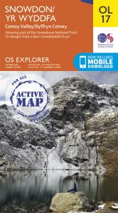 OS Explorer Active - 17 - Snowdon & Conwy Valley