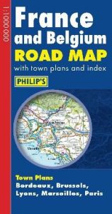 Philips Road Map Europe – France & Belgium