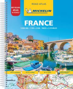 Michelin Touring & Motorist Atlas France 2021 -  A3 Spiral