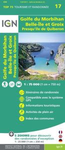 IGN Top 75 - Golfe du Morbihan / Ile Groix / Belle Ile
