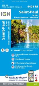 IGN Top 25 - Serie Bleu - St-Paul-le-Port (Ile Réunion) 2010