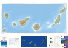 CNIG Spanish Autonomous Region Series Map - Canary Islands