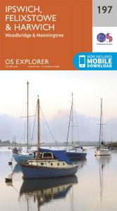 OS Explorer - 197 - Ipswich, Felixstowe & Harwich