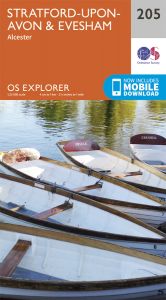 OS Explorer - 205 - Stratford-upon-Avon & Evesham