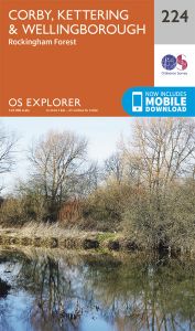 OS Explorer - 224 - Corby, Kettering & Wellingborough
