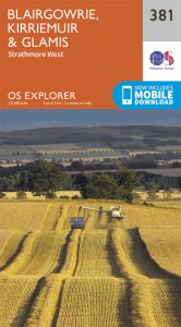OS Explorer - 381 - Blairgowrie, Kirriemuir & Glamis