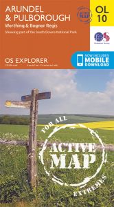 OS Explorer Active - 10 - Arundel & Pulborough