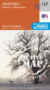 OS Explorer Active - 137 - Ashford