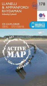 OS Explorer Active - 178 - Llanelli & Ammanford
