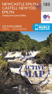OS Explorer Active - 185 - Newcastle Emlyn