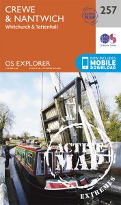 OS Explorer Active - 257 - Crewe & Nantwich