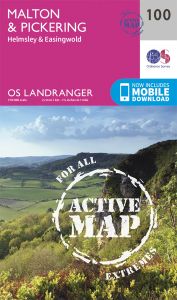 OS Landranger Active - 100 - Malton & Pickering, Helmsley & Easingwold