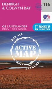 OS Landranger Active - 116 - Denbigh & Colwyn Bay