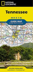 National Geographic - State Guide Map - Tennessee