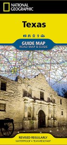 National Geographic - State Guide Map - Texas