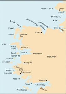 Imray C Chart - Galway Bay to Donegal Bay (C54)