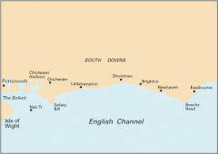 Imray C Chart - Beachy Head to Isle of Wight (C9)