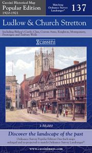 Cassini Popular Edition - Ludlow & Church Stretton (1920-1921)