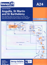 Imray A Chart - Anquilla, St Martin & St Barthelemy (A24)