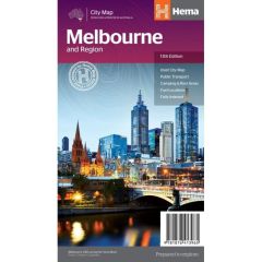 Hema City Map - Melbourne & Region Handy